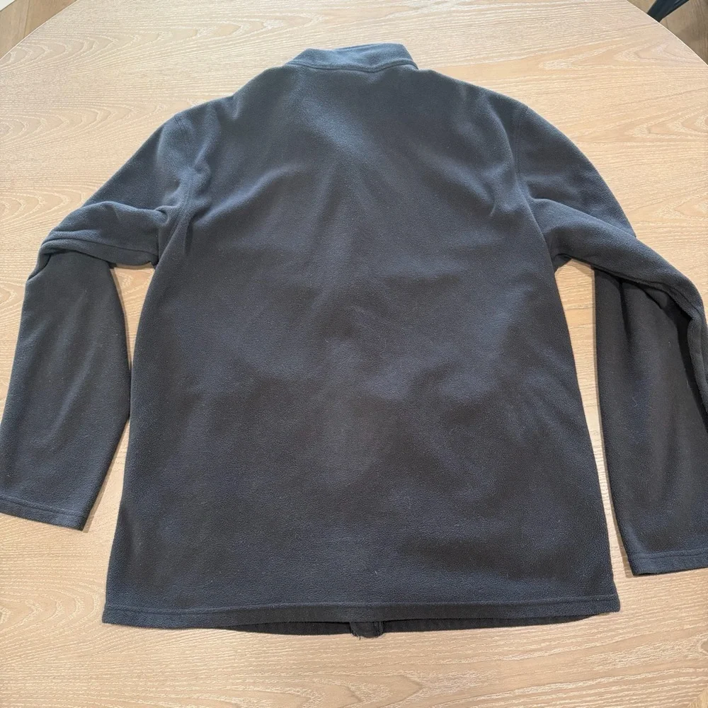 The North Face Men’s Full Zip Black Fleece Jacket Large
